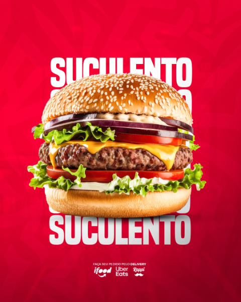 BURGUER SUCULENTO PSD