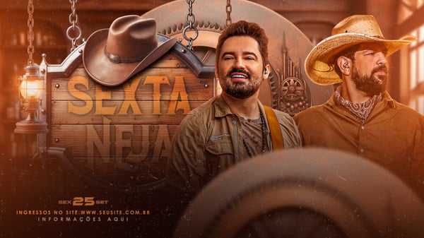 KPS 24 POST PARA EVENTOS - SEXTA NEJA BANNER