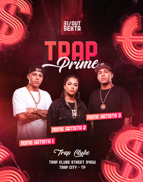 FLYER TRAP PRIME PSD TEMPLATE