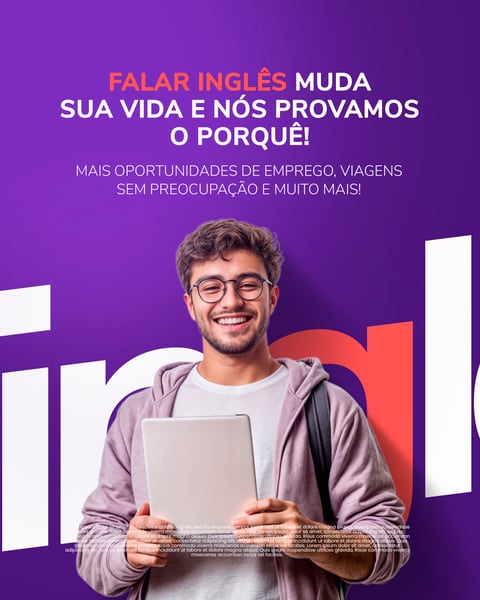 ESCOLA DE INGLÊS FALAR INGLÊS MUDA SUA VIDA