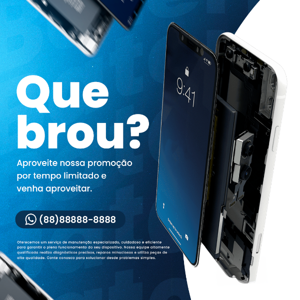 SEU SMARTPHONE QUEBROU - ASSISTÊNCIA TÉCNICA