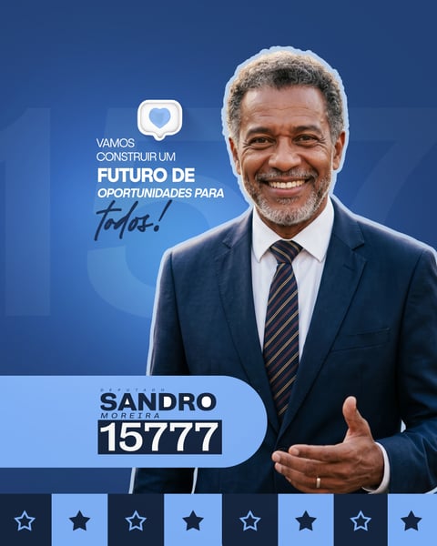 CAMPANHA ELEIÇÃO POLÍTICA DEPUTADO CAMPANHA ARTE SOCIAL MEDIA PSD EDITÁVEL 5