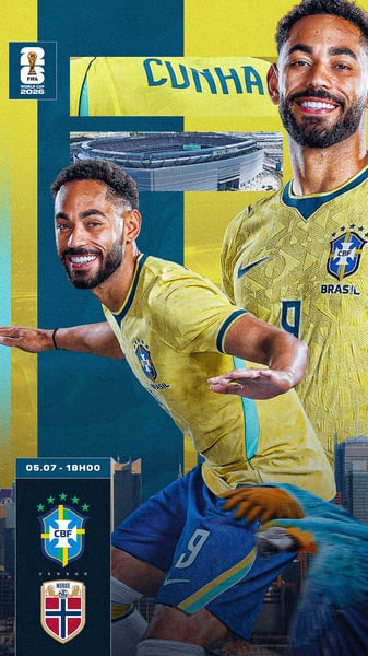 FLYER MATCHDAY CUNHA BRASIL COPA 2026