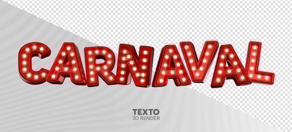 ELEMENTO 3D CARNAVAL PNG