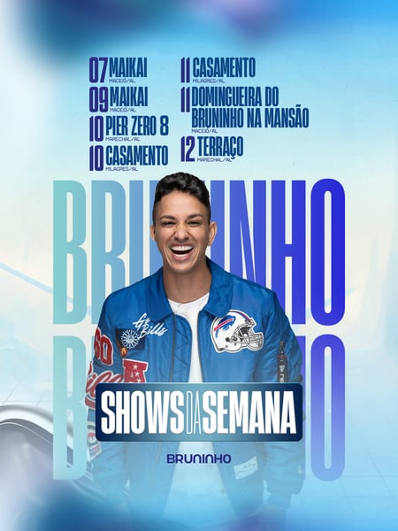 SHOWS - BRUNINHO