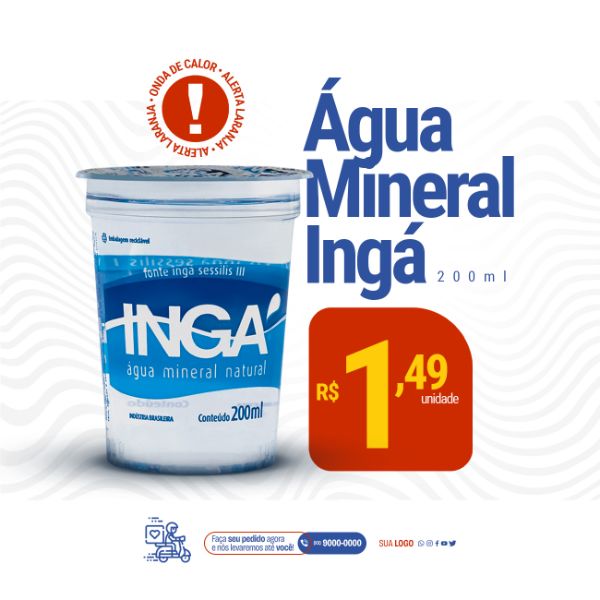 POST - ÁGUA MINERAL INGÁ 200ML