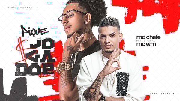 FLYER THUMB CAPA CD BANNER YOUTUBE MD CHEFE E MC WM PSD EDITÁVEL