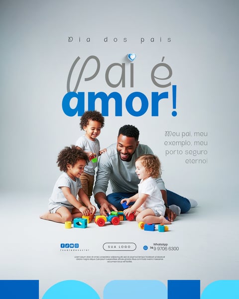 DIA DOS PAIS AGOSTO PAI FLYER SOCIAL MEDIA PSD EDITÁVEL 7
