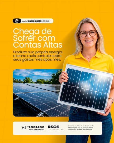 ENERGIA SOLAR SOCIAL MEDIA PSD EDITÁVEL 2