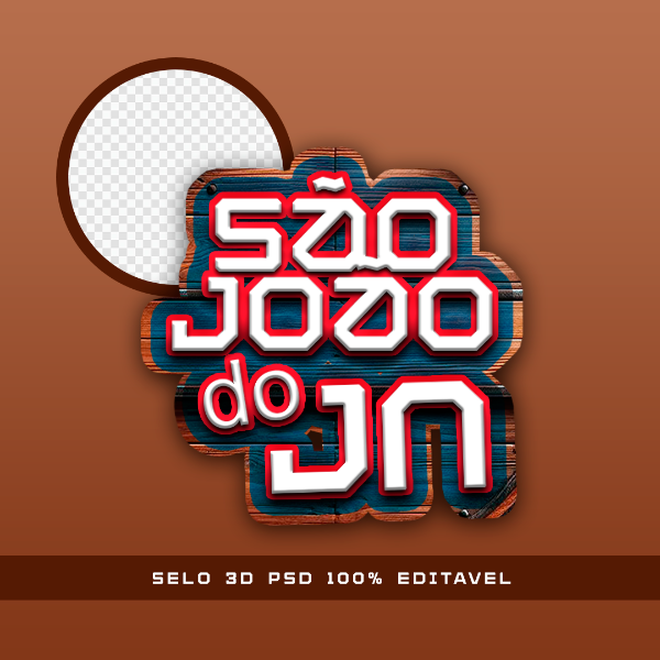 4O3 - SELO 3D PNG PSD 100% EDITAVEL SÃO JOÃO 2024.ZIP