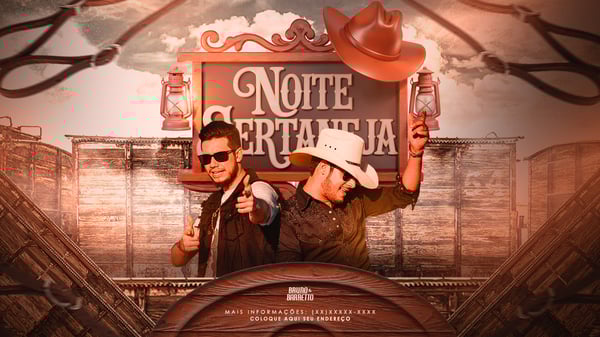 RTR 08 NOITE SERTANEJA - BANNER
