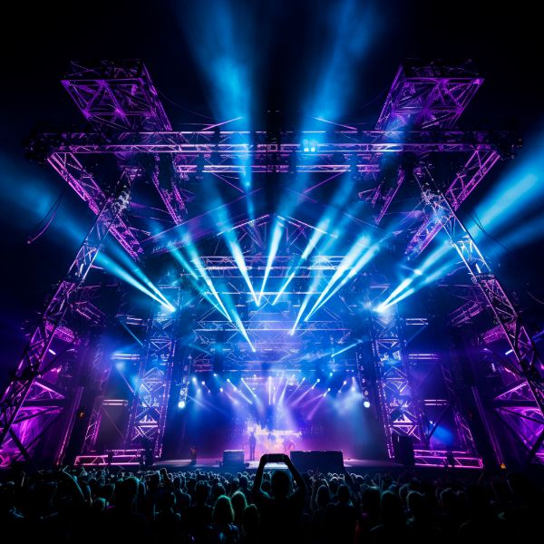 ESTRUTURA METÁLICA PARA SHOW