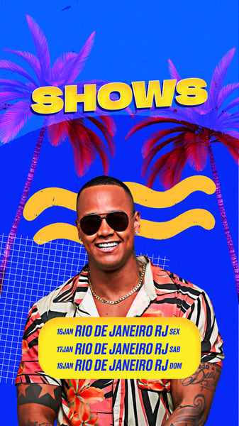 FLYER EVENTO SHOW AGENDA PSD STORY 65