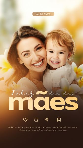 FELIZ DIA DAS MÃES STORY