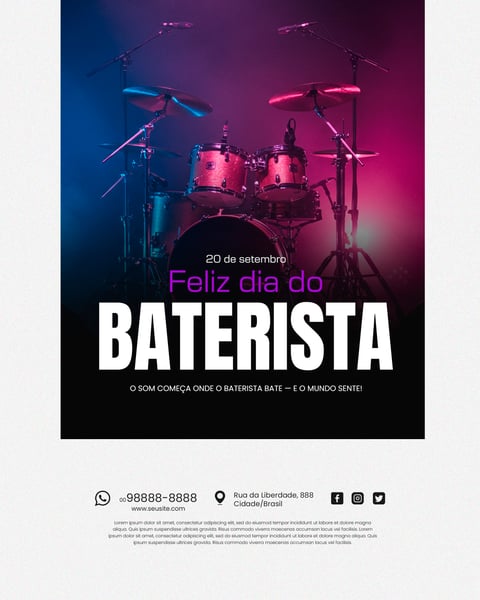 dia do baterista