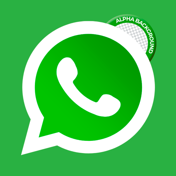 LOGO REDE SOCIAL WHATSAPP PNG TRANSPARENTE SEM FUNDO