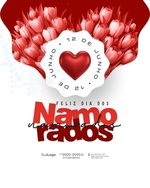 SOCIAL MEDIA DIA DOS NAMORADOS 12 DE JUNHO