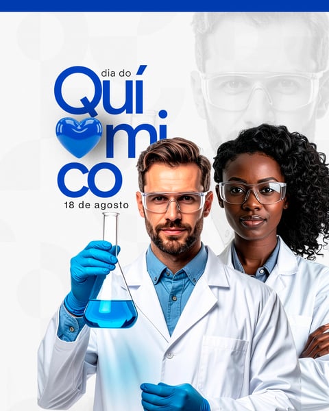 DIA DO QUÍMICO FLYER PSD 2