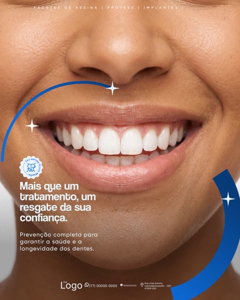 CLÍNICA ODONTOLÓGICA CUIDAR É PREVENIR SOCIAL MEDIA FIGMA EDITÁVEL 3