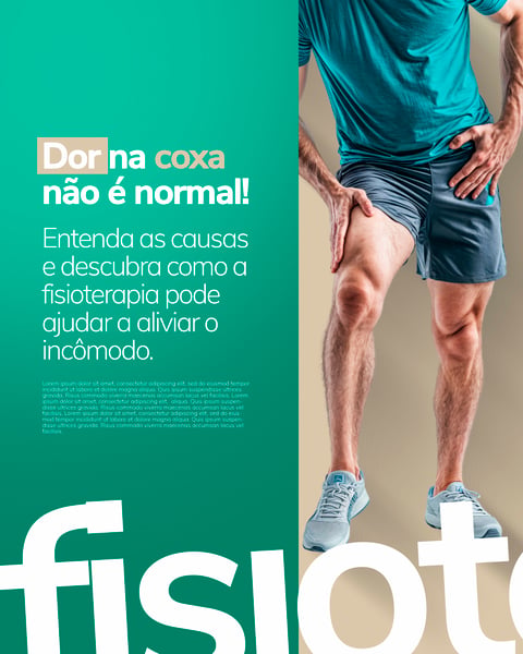 FISIOTERAPIA - DOR NA COXA