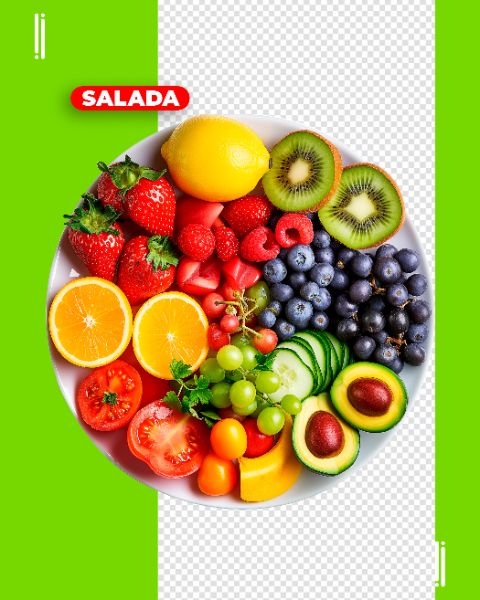 FRUTAS | VERDURAS | LEGUMES | IMAGEM SEM FUNDO | PSD EDITÁVEL