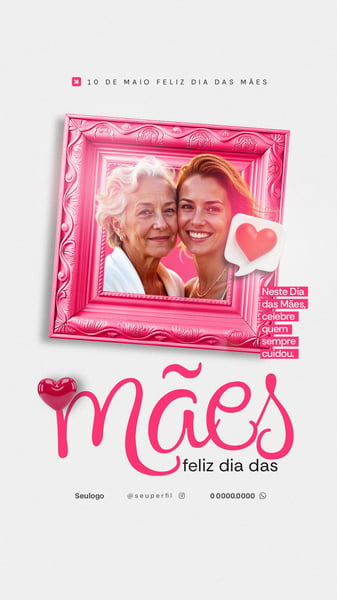 DIA DAS MÃES STORY FLYER PSD 2