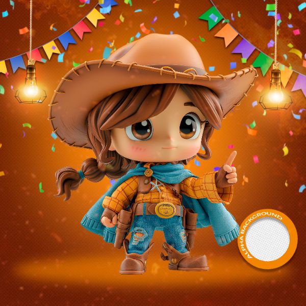 MASCOTES DE FESTA JUNINA MODELO 53