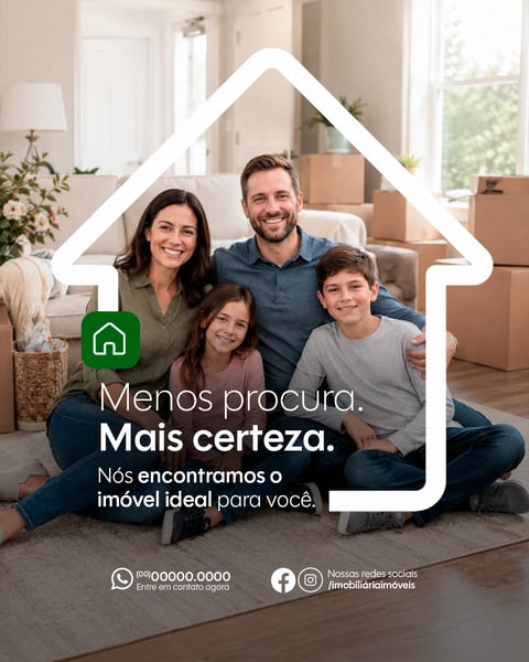 IMOBILIÁRIA SOCIAL MEDIA MENOS PROCURA PSD EDITÁVEL