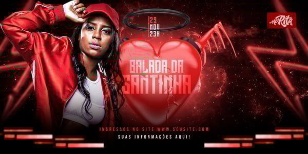 ESF 14 POST PARA EVENTOS - BALADA DA SANTINHA CAPA