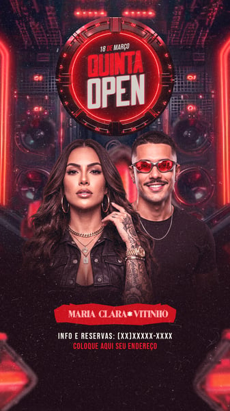 FLYERS PARA EVENTOS QUINTA OPEN STORYS
