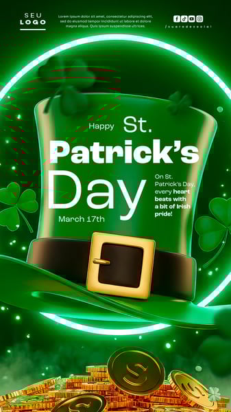 ST. PATRICK'S DAY CELEBRATION POSTER TEMPLATE STORY SOCIAL MEDIA PSD EDITÁVEL (2)