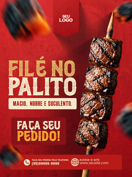Social Media CHURRASQUINHO PSD EDITÁVEL 06