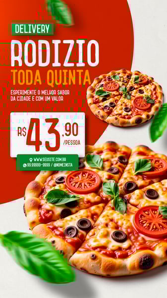 PIZZARIA SOCIAL MEDIA