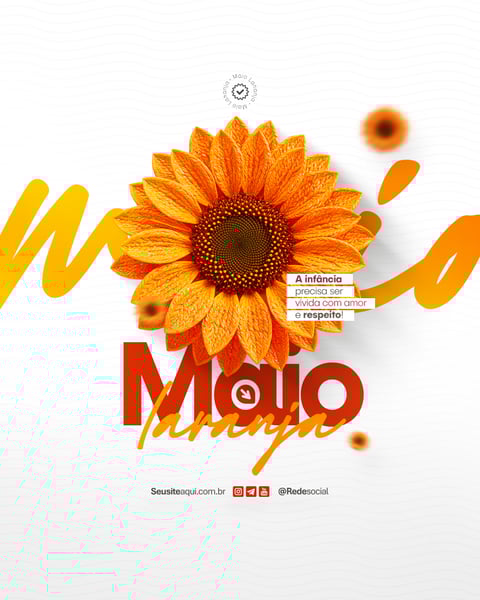 GEJ MAIO LARANJA - COMBATE AO ABUSO E À EXPLORAÇÃO SEXUAL INFANTIL SOCIAL MEDIA P5D EDITÁVEL (10)