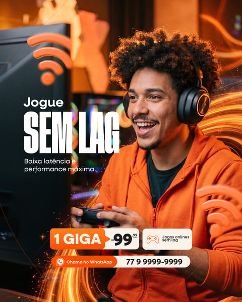 SOCIAL MEDIA PROVEDOR DE INTERNET FEED PSD EDITÁVEL 4