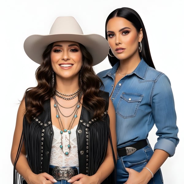 DUPLA SERTANEJA DUAS MULHERES ELEGANTES CANTORAS 07