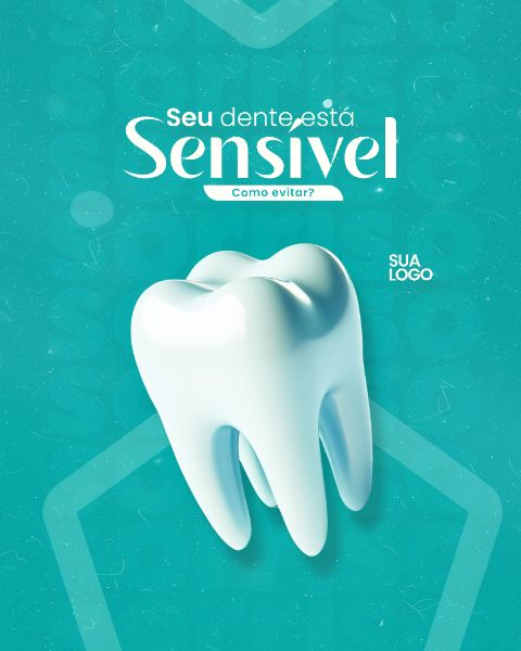 CAMPANHA CLÍNICA ODONTOLÓGICA CONSULTÓRIO DENTISTA MÍDIA SOCIAL PSD EDITÁVEL