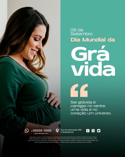 9 DE SETEMBRO DIA MUNDIAL DA GRÁVIDA 7