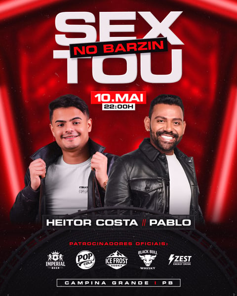 FLYERS PARA SHOWS E EVENTOS - VARIADOS