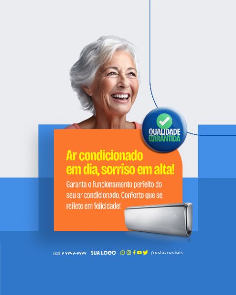 SOCIAL MEDIA - AR CONDICIONADO - SORRISO EM ALTA