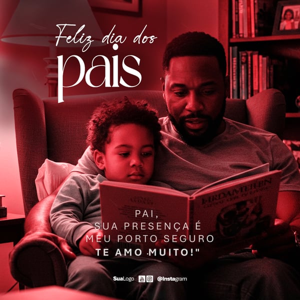 FELIZ DIA DOS PAIS FLYER SOCIAL MEDIA PSD EDITÁVEL 25
