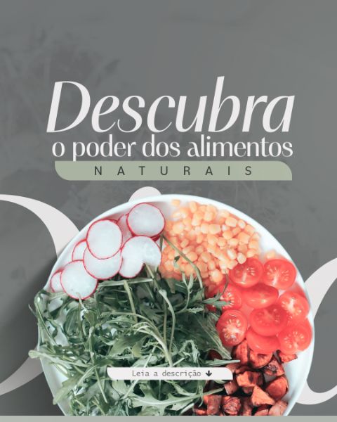 NUTRICIONISTA ALIMENTOS NATURAIS PSD
