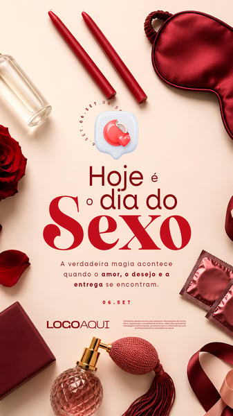 ARTE DIA DO SEXO 06 DE SETEMBRO SOCIAL MEDIA FLYER PSD EDITÁVEL STORY