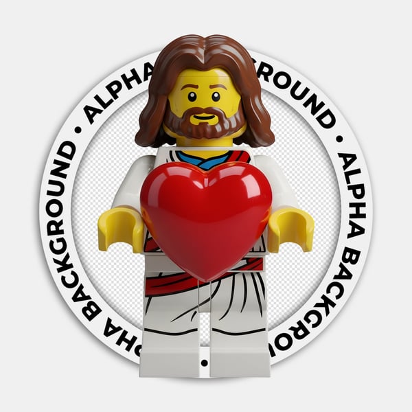 JESUS CRISTO ESTILO LEGO 3D 02