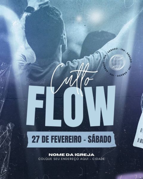 ARTE GOSPEL - CULTO - CANVA