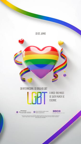 DIA INTERNACIONAL DO ORGULHO LGBT SOCIAL MEDIA PSD EDITÁVEL 7