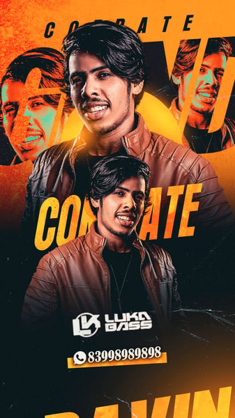 FLYER ARTISTA CONTRATE AGENDA DE SHOWS AGENDA SEMANAL PSD EDITÁVEL