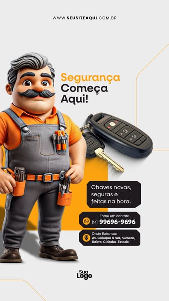 Story - Chaveiro - Social Media