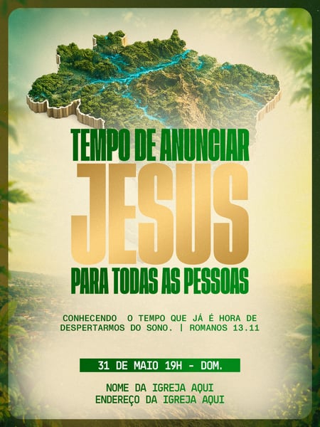 TEMPO DE ANUNCIAR JESUS
