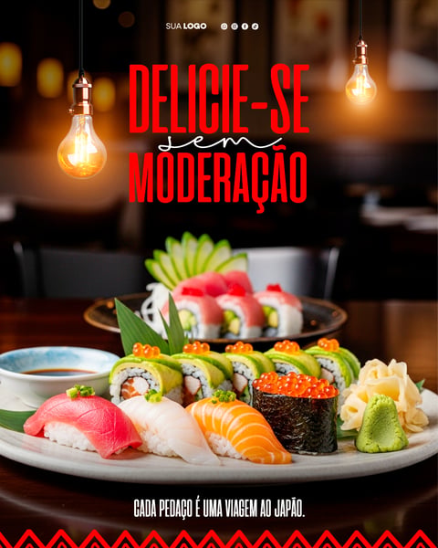 COMIDA JAPONESA SUSHI JAPONÊS